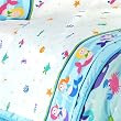 Mermaids Queen Size 100% Cotton Sheets by Olive Kids