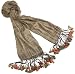 Jessica Simpson Women's Rouched Wrap With Pom Tassels