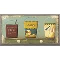 Set of 2 Seaside and Henry Heron Framed Art - Blue