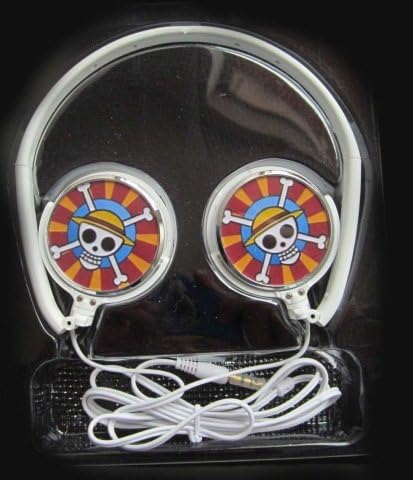 DeHappiness-One Piece Anime Skull Earphone Headphones
