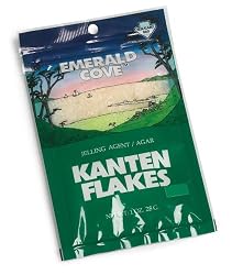 Emerald Cove Kanten Flakes (Jelling Agent, Agar), 1-Ounce Bags (Pack of 3)