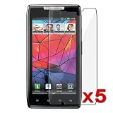 5 x Reusable Screen Protector Shields for Motorola Droid... 5 x Reusable Screen Protector Shields for Motorola Droid...