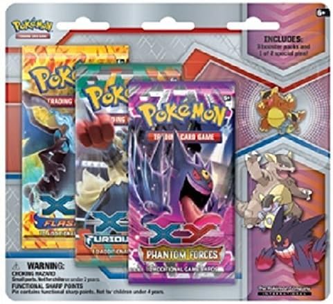 1 X Pokemon XY Mega Evolution Collector's Pin Blister Pack - Kangaskhan by Sweet Deal