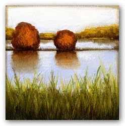Paisaje II by Ivan Reyes 12"x12" Art Print Poster Latin