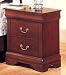 Louis Philippe Style Cherry Finish Night Stand