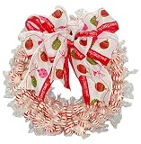 Peppermint Twist Candy Wreath