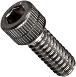 Stainless Steel Socket Cap Screw, Hex Socket Drive, MIL-SPEC, #10-24, 1-1/4" Length (Pack of 25)