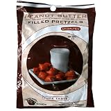 Good Health Peanut Butter Pretzels Unsalted, 5.5-Ounce Bags (Pack of 12)