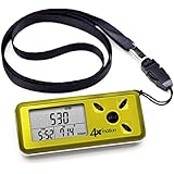 Ozeri 4x3motion Pocket Pedometer and Activity Tracker with Tri-Axis Technology, Yellow