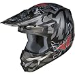 Fly Racing Kinetic Flash Youth MX Motorcycle Helmet - Green/White/Black