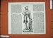 1874 Statue Dr Priestley Birmingham Man Antique Print