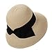 Siggi Womens Floppy Summer Sun Beach Straw Hats Accessories Wide Brim Foldable