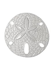Clevereves 14K White Gold Pendant Sand Dollar 17.3 - Gram(s)