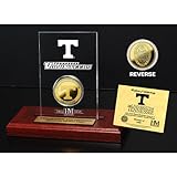 IMAGE OF Tennessee Volunteers 24KT Gold Coin in Etched Acrylic
