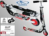  : Hudora Roller Scooter Big Wheel 125 rot/schwarz T&Uuml;V/GS NEU OVP