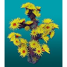 Nature's Image Artificial Corals: Branching Tubastrea Yellow Large by Nature's Image