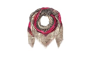 Marc by Marc Jacobs Fular Blurred Dot (Beige / Marrón / Fucsia)