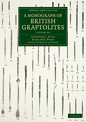 A Monograph of British Graptolites 2 Volume Set (Cambridge Library Collection - Monographs of the Palaeontographical Society)