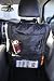 Insulated Car Seat Back Travel Organizer - Black
