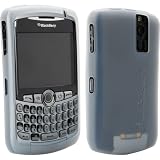 Blackberry White Rubber Skin Case for 8300 Series