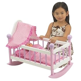 Small World Toys All About Baby - Canopy Cradle 6