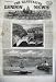 1862 FALLS RIVIERE LOUP CANADA RIVER RAILWAY TERMINUS