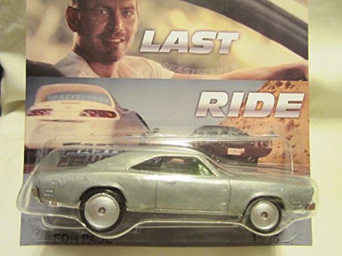 Hot Wheels CUSTOM '69 DODGE CHARGER 2015 Fast &amp; Furious Paul Walker Tribute Real Riders Rubber Wheels Code-3 Collectible Die Cast Model Car 1:64 Scale Limited Edition #15 of 25 Made!!!