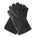 Luxury Lane Men's Cashmere Lined Lambskin Leather Dress Gloves