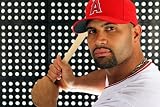 Tempe, AZ - February 29: Los Angeles Angels Photo Day - Albert Pujols Photographic Poster Print by Jamie Squire, 12x18