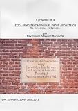 A Propósito de la Etica Demostrada Según el Orden Geométrico de Benedictus de Spinoza