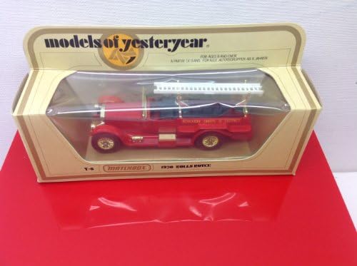 Matchbox Models of Yesteryear Y-6 1920 Rolls Royce 1978 White Ladder