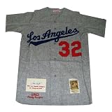 Autograph Sandy Koufax Grey Jersey - Los Angeles Dodgers
