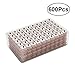 ROSENICE 600 Counts Acupuncture Vaccaria Ear Seeds Disposable Ear Press Seeds Multi-Condition Ear Seed Acupressure Kit (10 Sheets)