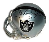 Mark Van Eeghen Autographed Oakland Raiders Mini Helmet
