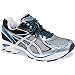 ASICS Women's GEL-Kayano 17 Running Shoe,White/Silver/Turquoise,9.5 M US