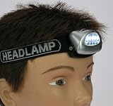 5 LED High Tech Stirnlampe Kopflampe Taschenlampe original ELECSA - 