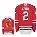 KEITH #2 Chicago Blackhawks RBK Premier NHL Hockey Jersey by Reebok (NHLPA Certified Custom Sewn Authentic Twill)