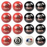 Arizona Diamondbacks MLB Home vs. Away Billiard Balls Full Set (16 Ball Set) by Imperial International