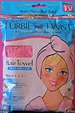 Turbie Twist Super-Absorbent Hair Towel (Pink)