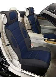 Eurow Sideless Sport Mesh Seat Cover (Blue, 2-Pack)