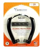 SensGard ZEM SG-31 Hearing Protection Device NRR 31dB (Black)