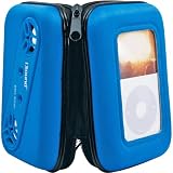 DreamGear i.Sound Audio Portable Stereo Speakers for iPod and MP3 Players (Blue)