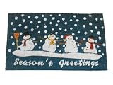 Geo Crafts IE 1184 18 - Inch - by - 30 - Inch PVC Backed Coir Doormat, Seasons Gts - B002GP7ON8
