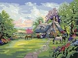 Review Ravensburger  / Ravensburger Series C - Kinkade Adult Painting by Numbers