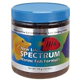 51jF6TjdLVL. SL160  New Life Spectrum Marine Fish Formula 1mm Sinking Pellet Fish Food Reviews