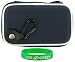 Nylon Hard Shell GPS Case (Dark Blue) for Garmin nüvi 855 4.3-Inch