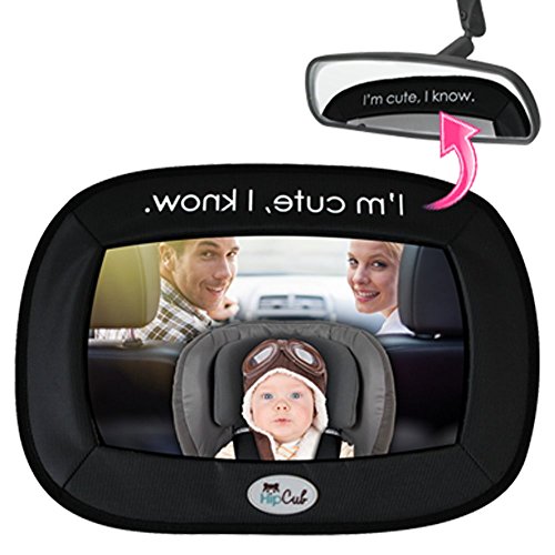 Baby mirror for car with no headrest Car speakers, audio system