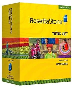 Rosetta Stone Homeschool Vietnamese Level 1-3 Set including Audio Companion