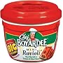 Chef Boyardee Mini Beef Ravioli, 14.25-Ounce Microwavable Bowls (Pack of 12)