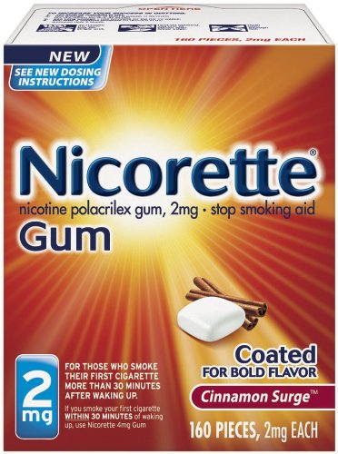 Nicorette 2mg Coated Cinnamon Surge 160 Pieces